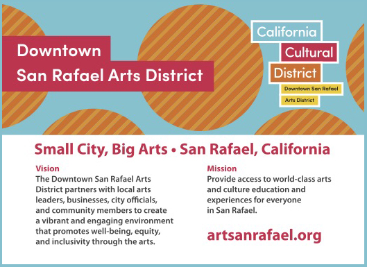 Downtown San Rafael Arts District Postcard