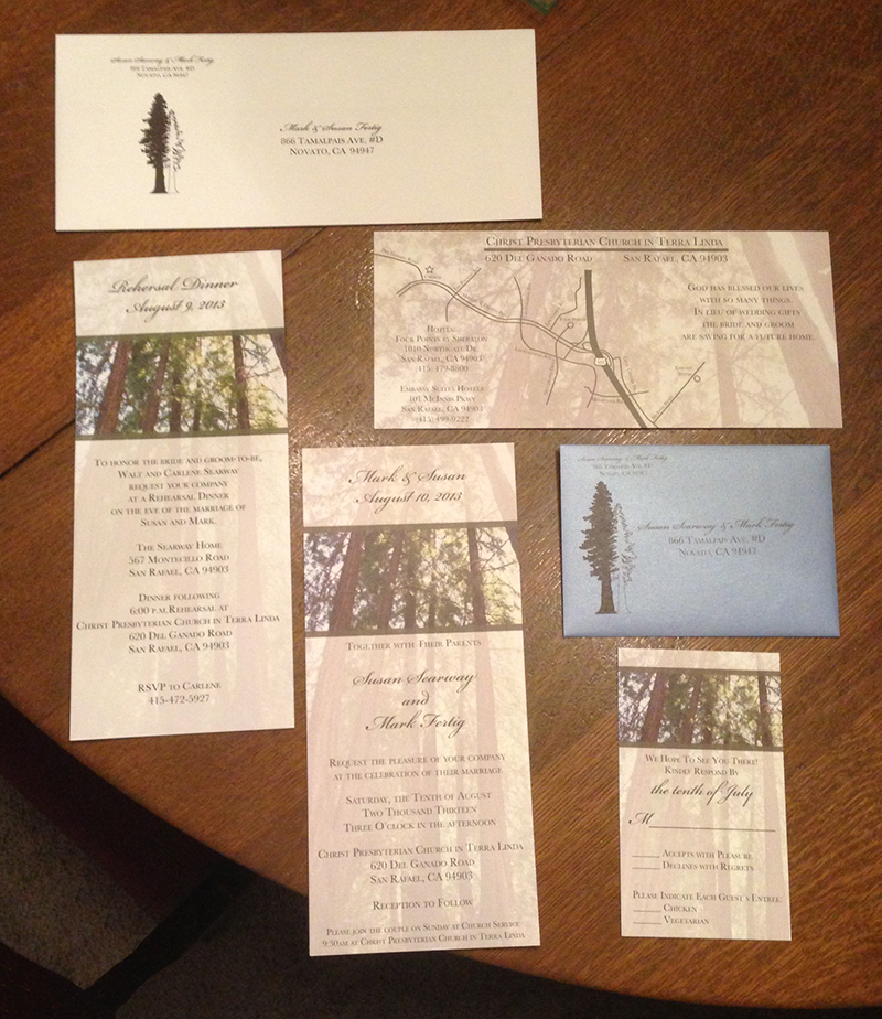 Wedding Packet Envelopes Invites Etc