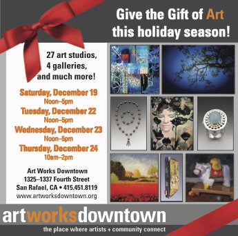 art works downtown print ad