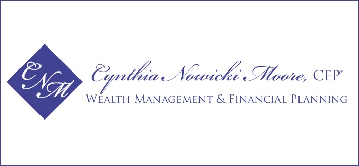 Cynthia Nowicki Moore Financial Planner logo branding