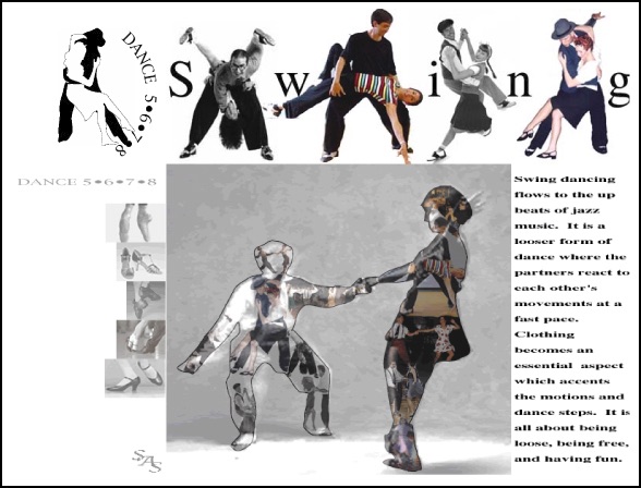 Dance 5678- Website Layout Design