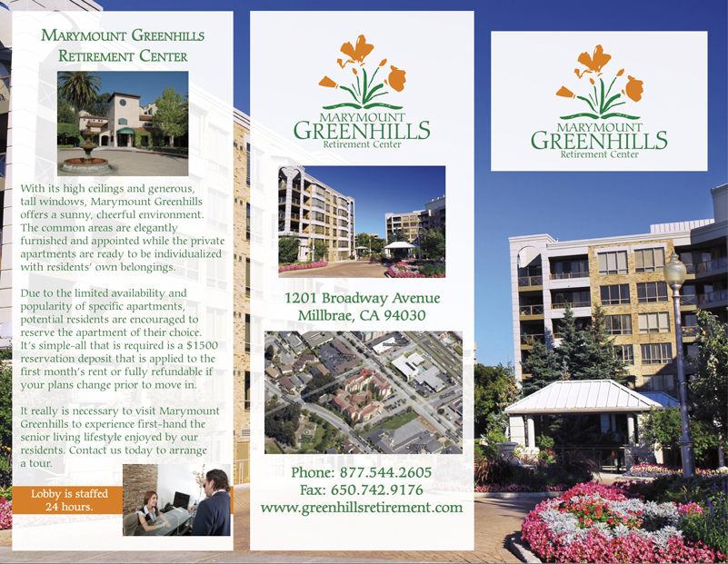 greenhills layout and designed brochure