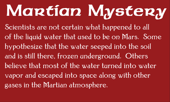 martian mystery