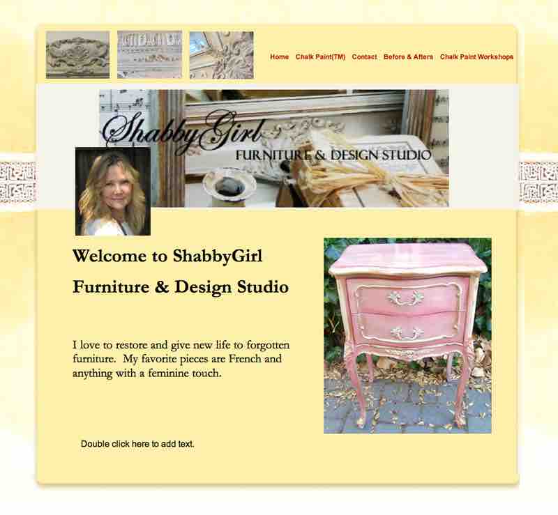 Shabby Girl Furniture & Design Studio Website
