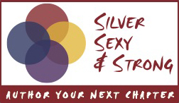 Silver Sexy Strong business card