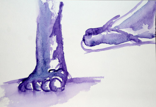 Watercolors Figure Studies - Susan Searway Art & Design © 2013