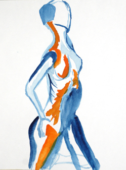 Watercolors Figure Studies - Susan Searway Art & Design © 2013