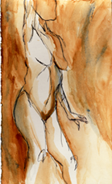 Watercolors Figure Studies - Susan Searway Art & Design © 2013