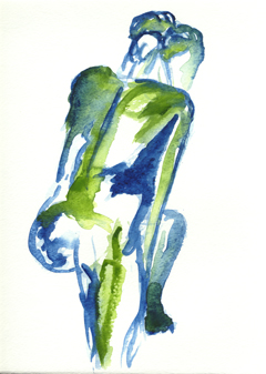 Watercolors Figure Studies - Susan Searway Art & Design © 2013