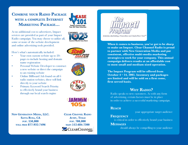 The Impact Program Advertisement