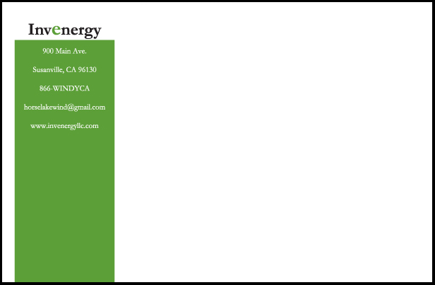 Invenergy Company Brochure