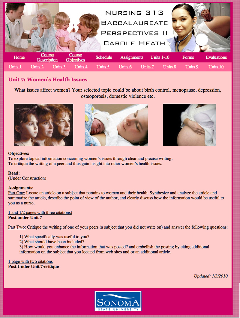 Nursing Websites