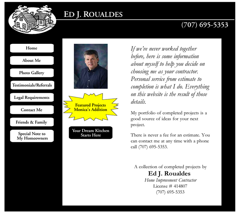 Ed J. Roualdes - Ed's Showroom- Website