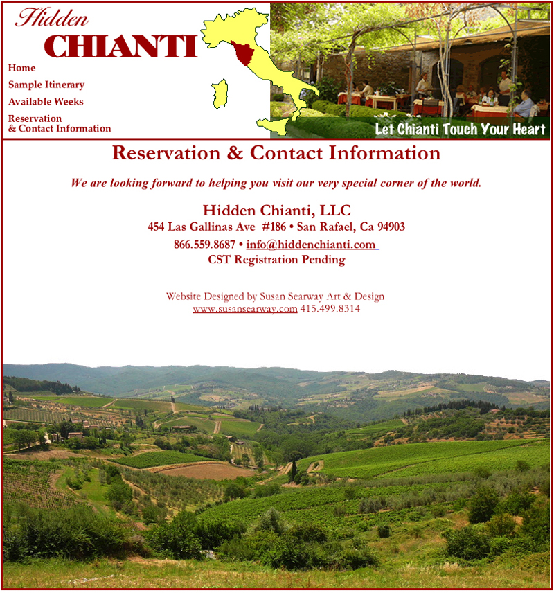 Hidden Chianti- Website