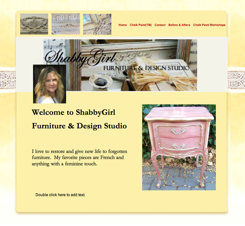 Shabby Girl Furniture & Design Studio- Website