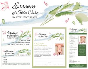 Essence of Skin Care by Stephany Backer | Branding