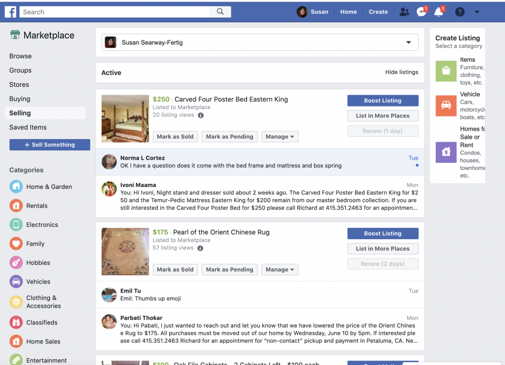 Social Media Product For Sale Posts | FaceBook Marketplace